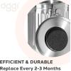 imageOGGI Set of 2 Charcoal Filters Replacement Charcoal Filter for Countertop Compost Bin with Lid Eco Friendly Products