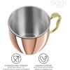 imageOggi Stainless Steel Moscow Mule Mug  20 oz Rainbow with EZgrip handleCopper