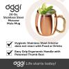 imageOggi Stainless Steel Moscow Mule Mug  20 oz Rainbow with EZgrip handleCopper