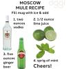 imageOggi Stainless Steel Moscow Mule Mug  20 oz Rainbow with EZgrip handleSlate Gray