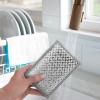 imageOGGI Bambou OdorFree Scrubbing Sponges  Natural Scrub Sponges for Dishes 91 BambooDerived Rayon Cellulose Fiber Reusable Absorbent Durable Scrubbers NonScratch Washable  3 pcs 7x4WhiteGray