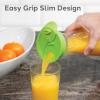 imageOGGI Clear Carafe wFlip Open Lid  Ideal Juice Bottle Clear Pitcher with Lid Tea Pitcher Water Carafe 16 Lt54Oz AquaClear  Aqua Lid