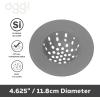 imageOGGI Silicone Sink Strainer Great Kitchen Sink Strainer Sink Drain Strainer Drain Stopper Sink Plug 46 Diameter Rim BlackGray