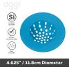 imageOGGI Silicone Sink Strainer Great Kitchen Sink Strainer Sink Drain Strainer Drain Stopper Sink Plug 46 Diameter Rim BlackTurquoise