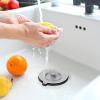 imageOGGI Silicone Sink Strainer ampamp Stopper Set Great Kitchen Sink Strainer Silicone Drain Stopper Sink Drain Strainer Sink Plug 46 Diameter Rim GrayBlack