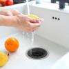 imageOGGI Silicone ampamp Metal Sink Stopper Great Kitchen Sink Stopper Silicone Drain Stopper Sink Plug 46 Diameter Metal Rim TurquoiseBlack