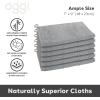 imageOggi Bambou OdorFree Kitchen Washcloths  Natural Kitchen Dish Cloths 91 BambooDerived Rayon Cellulose Fiber Reusable Absorbent Hygienic Fast Dry Durable NonScratch LintFree  6 pcs 7x9