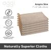 imageOggi Bambou OdorFree Kitchen Washcloths  Natural Kitchen Dish Cloths 91 Rayon Cellulose Fiber Reusable Absorbent Hygienic Fast Dry Durable NonScratch LintFree  6 pcs 7x9