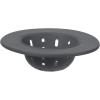 imageOGGI Silicone Sink Strainer Great Kitchen Sink Strainer Sink Drain Strainer Drain Stopper Sink Plug 46 Diameter Rim BlackGray