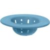 imageOGGI Silicone Sink Strainer Great Kitchen Sink Strainer Sink Drain Strainer Drain Stopper Sink Plug 46 Diameter Rim BlackTurquoise
