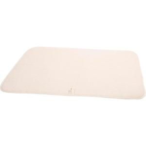 imageOGGI Absorbent Reversible Microfiber Dish Drying Mat for Kitchen Dish Drying Pad 18 Inch x 24 Inch Extra Large BlueIvory