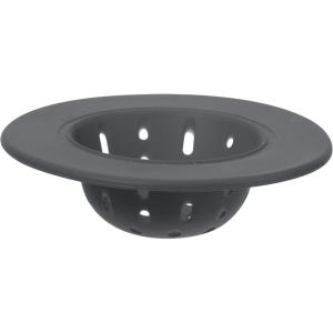 imageOGGI Silicone Sink Strainer Great Kitchen Sink Strainer Sink Drain Strainer Drain Stopper Sink Plug 46 Diameter Rim BlackGray