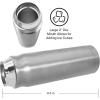 imageOGGI Caliber Stainless Steel Travel Water Bottle Insulated Coffee Mug Metal Water Bottle Sports Bottle Water Flask Travel Bottles 17oz PeacockStainless