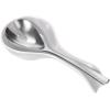imageOGGI Ceramic Spoon Rest Spoon Rest for Stove Top Spoon Holder for Countertop Kitchen Decor for Counter Coffee Bar Accessories WhiteWhite