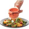 imageOGGI Combo Citrus Press Aluminum Manual Citrus Juicer wNonStick Coating Ideal Hand Juicer this Citrus Squeezer is a Great Addition to Your Kitchen Accessories YellowOrange Press