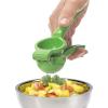 imageOGGI Combo Citrus Press Aluminum Manual Citrus Juicer wNonStick Coating Ideal Hand Juicer this Citrus Squeezer is a Great Addition to Your Kitchen Accessories YellowLime Press