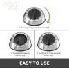 imageOGGI Countdown 60Minute Kitchen Timer Stainless Steel Countdown Timer Cooking Timer Ideal Time Management Stainless Steel Kitchen Accessories Great Addition to Kitchen Gadgets