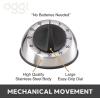 imageOGGI Countdown 60Minute Kitchen Timer Stainless Steel Countdown Timer Cooking Timer Ideal Time Management Stainless Steel Kitchen Accessories Great Addition to Kitchen Gadgets
