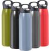 imageOGGI Freestyle Stainless Steel Insulated Water Bottle Double Wall Vacuum Insulated Travel Thermos 23oz680ml GreenBlue