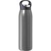 imageOGGI Freestyle Stainless Steel Insulated Water Bottle Double Wall Vacuum Insulated Travel Thermos 23oz680ml GreenCharcoal