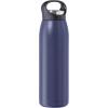 imageOGGI Freestyle Stainless Steel Insulated Water Bottle Double Wall Vacuum Insulated Travel Thermos 23oz680ml GreenMidnight Blue