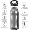 imageOGGI Freestyle Stainless Steel Insulated Water Bottle Double Wall Vacuum Insulated Travel Thermos 23oz680ml GreenOlive