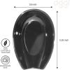 imageOGGI Spooner Ceramic Spoon Rest Spoon Rest for Stove Top Spoon Holder for Countertop Kitchen Decor for Counter Coffee Bar Accessories Midnight BlueBlack