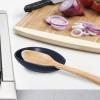 imageOGGI Spooner Ceramic Spoon Rest Spoon Rest for Stove Top Spoon Holder for Countertop Kitchen Decor for Counter Coffee Bar Accessories Midnight BlueBlue