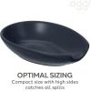 imageOGGI Spooner Ceramic Spoon Rest Spoon Rest for Stove Top Spoon Holder for Countertop Kitchen Decor for Counter Coffee Bar Accessories Midnight BlueBlue