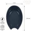 imageOGGI Spooner Ceramic Spoon Rest Spoon Rest for Stove Top Spoon Holder for Countertop Kitchen Decor for Counter Coffee Bar Accessories Midnight BlueBlue