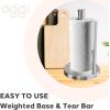 imageOGGI Stainless Steel Paper Towel Holder  with Stainless Base and Tear bar Height 13quot Color  Stainless SteelStainless Steel
