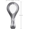 imageOGGI Stainless Steel Spoon Rest Long Handle Holds Kitchen Utensils in Place Great Spoon Rest for Counter Stove Top or Coffee Station Kitchen Accessories Utensil Rest StainlessStainless Steel