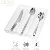 imageOggi Silverware Organizer 5Compartment Clear3Compartment