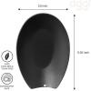 imageOggi Spooner Stainless Steel Spoon Rest Holds Kitchen Utensils for Mess Free Cooking Stove Top Coffee Station Kitchen Accessories Utensil Rest Blue 525 inch by 35 inch 76355Black