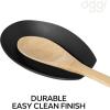 imageOggi Spooner Stainless Steel Spoon Rest Holds Kitchen Utensils for Mess Free Cooking Stove Top Coffee Station Kitchen Accessories Utensil Rest Blue 525 inch by 35 inch 76355Black