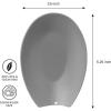 imageOggi Spooner Stainless Steel Spoon Rest Holds Kitchen Utensils for Mess Free Cooking Stove Top Coffee Station Kitchen Accessories Utensil Rest Blue 525 inch by 35 inch 76355Warm Gray