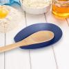 imageOggi Spooner Stainless Steel Spoon Rest Holds Kitchen Utensils for Mess Free Cooking Stove Top Coffee Station Kitchen Accessories Utensil Rest Blue 525 inch by 35 inch 76355Blue
