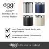 imageOggi Stainless Steel Jumbo Utensil Holder  7quot Utensil Caddy Weighted Base for Stability  Extra Large Utensil Crock and Countertop Utensil Organizer Stainless SteelBrick Red  7