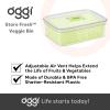 imageOggi Store Fresh Veggie Bin Kitchen Organization Refrigerator Organizer Bins Food Storage Containers Vegetable Storage Clear1225 x 8 x 4