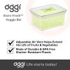 imageOggi Store Fresh Veggie Bin Kitchen Organization Refrigerator Organizer Bins Food Storage Containers Vegetable Storage Clear825 x 6 x 4
