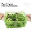 imageOggi Store Fresh Veggie Bin Kitchen Organization Refrigerator Organizer Bins Food Storage Containers Vegetable Storage Clear825 x 6 x 4