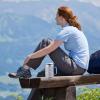 imageOggi ThermoMug Stainless Steel Insulated Mug Double Wall Vacuum Insulated wHandle ampamp Lid Coffee Cup Camping Mug Travel Thermos 14oz420ml Happy FlowersHappy Flowers