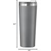 imageOggi ThermoTumbler Insulated Tumbler Thermal Travel Mug 24Ounce Gray 817010Gray