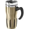 imageOggi Multigrip Stainless Steel Thermal Travel Mug  Olive 16oz with slide open lid for hot and cold beveragesChampagne