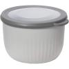 Lt Gray w/Dk Gray Lid