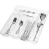 imageOggi Silverware Organizer 5Compartment Clear6Compartment