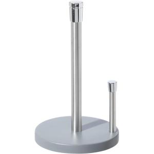 imageOGGI Stainless Steel Paper Towel Holder  with Stainless Base and Tear bar Height 13quot Color  Stainless SteelCharcoal