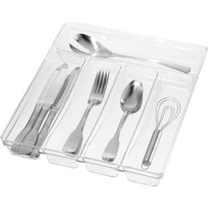 imageOggi Silverware Organizer 5Compartment Clear1 Count Pack of 1