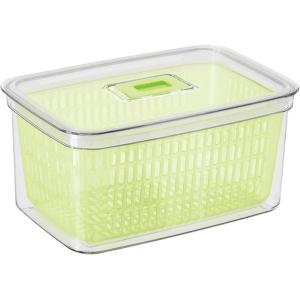 imageOggi Store Fresh Veggie Bin Kitchen Organization Refrigerator Organizer Bins Food Storage Containers Vegetable Storage ClearClear 1225 x 8 x 6