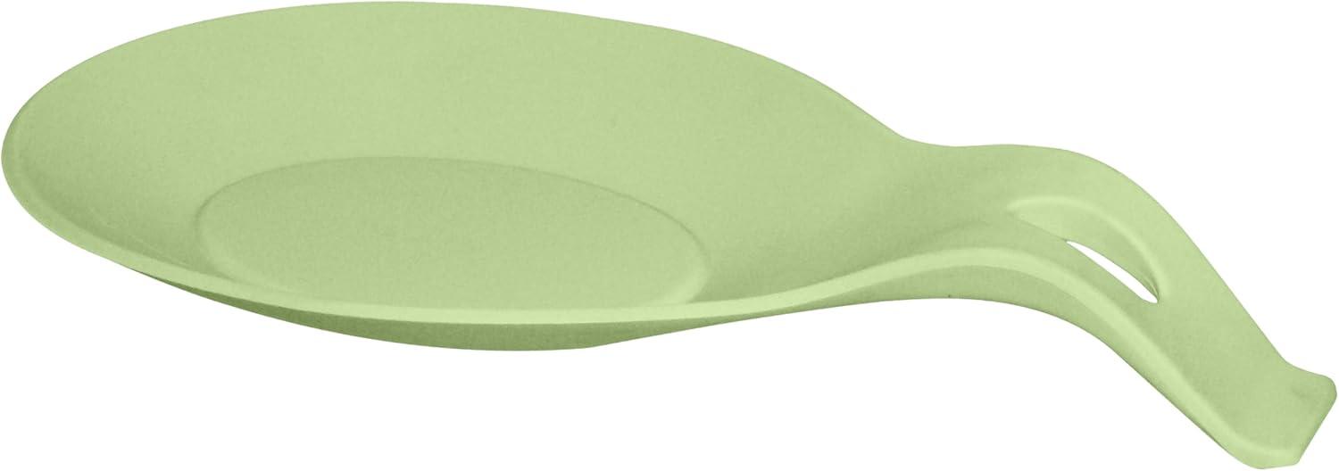 imageOGGI Silicone Spoon Rest for Stove Top  Jumbo Size Holds Large ampamp Multiple Kitchen Utensils in Place Great Spoon Rest for Kitchen Counter Kitchen Spoon Rest Spoon Holder for Stove OrangeSage Green